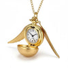 Collar Reloj Snitch Dorada Harry Potter