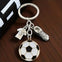 Llavero Pelota de futbol y charms