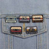 Pin Casette Musica