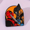 Pin Wolverine y Dead Pool
