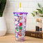 Vaso Tumbler Alicia en el Pais de las Maravillas Transparente