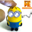 Llavero de películas Led 3D con sonido de Minions