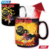Taza One Pice Change Color Luffy vs Kaido