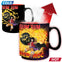 Taza One Pice Change Color Luffy vs Kaido