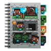Cuaderno o Libreta con Divisiones Minecraft