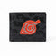 Cartera Wallet Naruto Uzumaki Negro y Naranja Konoja Manga
