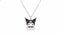 Collar Sanrio Kuromi Sentada