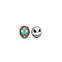 Aretes Zarcillos Jack Skellington y Sally