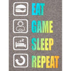 Franelas, tshirt, sweater Gammer Game over / Eat,game,sleep,repeat