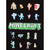 Franela Minecraft Negra Charged Creeper