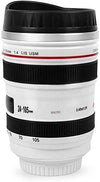 Taza lente de cámara, de acero inoxidable