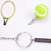 Llavero tennis raqueta y pelota
