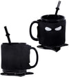 Taza Ninja con Posavaso y cuchara espada