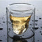 Vaso Calavera Cristal