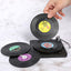 Posavasos vinyl con base toca disco