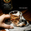Vaso Calavera Cristal