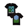 Franela, tshirt, Sueter Minecraft Negra