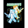 Franela Minecraft Negra Charged Creeper