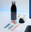 Set lampara botella y stickers playstation