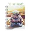 Diario, libreta, cuaderno Baby yoda mandalorian Star Wars