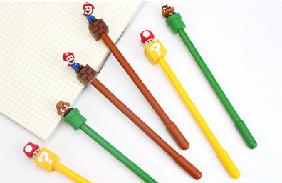 Bolígrafos Super Mario Bros