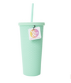 Vaso, termo  con carrizo