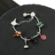Pulsera con dijes Marvel super heroes