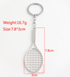 Llavero raqueta tennis
