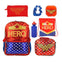 Backpack Set Wonder Woman 7pcs (Mochila, cartuchera, termo,etc)