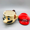 Taza Super Mario Bros 3D con tapa