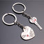LLavero para parejas LLave Corazon