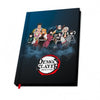 Cuaderno libreta DEMON SLAYER  "Pilares"