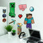 Stickers minecraft para la pared waterproof removibles