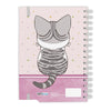 Cuaderno, libreta gato chi