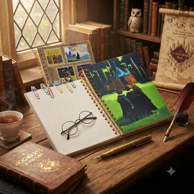 Libreta Harry Potter Estampillas