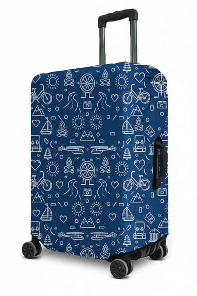 Protector, funda de maleta Viajero Azul