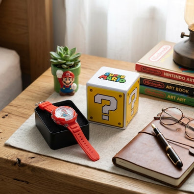Reloj Super Mario Bross para niños con personajes