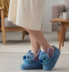 Pantuflas ojos corazon Stitch