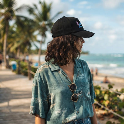 Gorra Small Stitch Negro