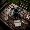 drone 360 Rotating  Negro
