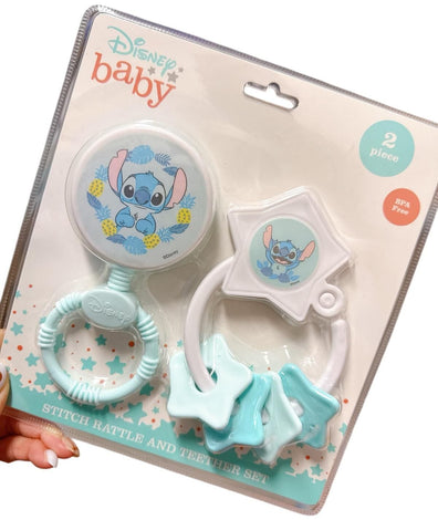 Set de Sonajeros para Bebe Stitch