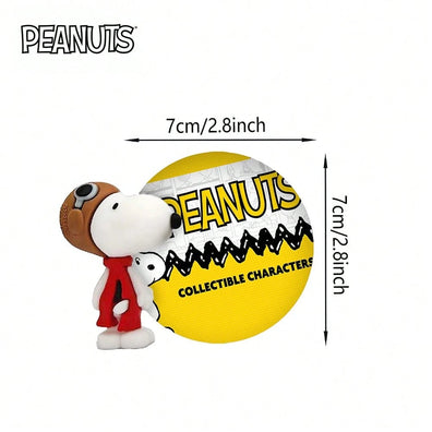 Mini Figuras Snoopy Capsula Sorpresa
