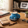 Taza carro beetle azul