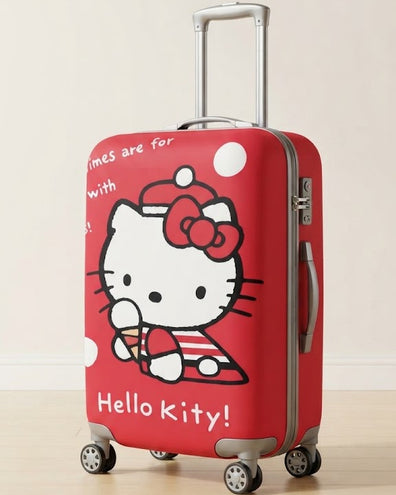 Funda de Maleta Hello Kitty Roja