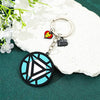 Llavero Corazon Ironman