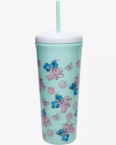 Vaso con Tapa y Carrizo Stitch y Angela Teal