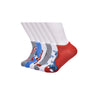 Set 6 pares de media Capitan America