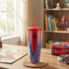 Vaso con Tapa y Carrizo Spider-man