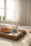 Taza Transparente Stitch Aloha