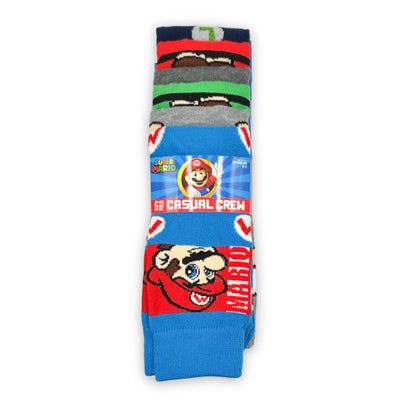 Set medias Super Mario Bros 6 Pares Adulto